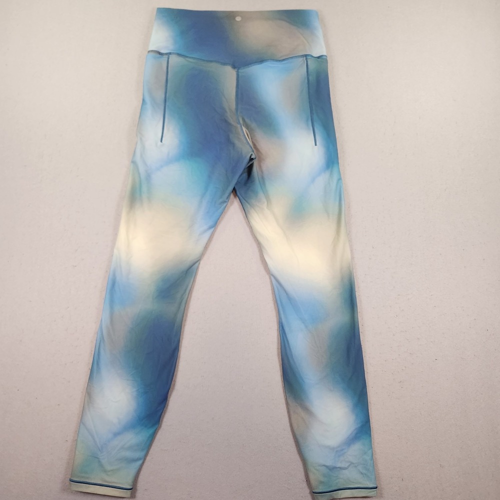 CALIA Inspire Collection Leggings Womens Large High Rise 7/8 Tye Dye Blue New - Picture 8 of 9